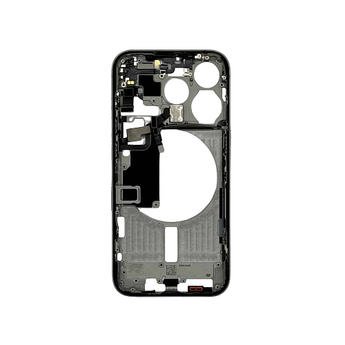 Рамка (Средняя часть корпуса) для iPhone 15 Pro Natural Titanium Оригинал (с разбора)
