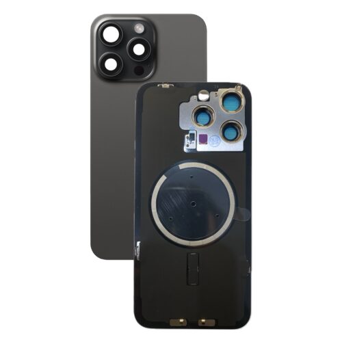 Задняя крышка для iPhone 15 Pro Max (Белая) без шлейфа Б/З Оригинал (с разбора)