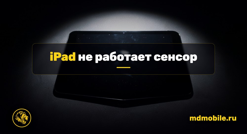 iPad не работает сенсор - ремонт в сервисном центре Md Service