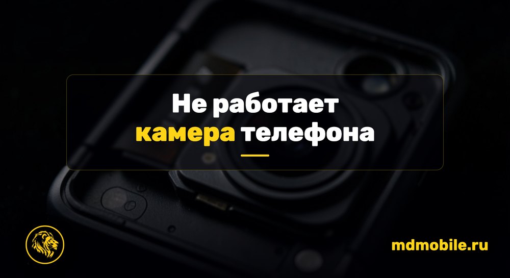 Модуль камеры телефона со снятой крышкой